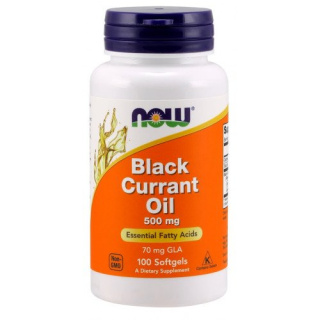 NOW Foods - Black Currant Oil, 1000mg - 100 Kapsułek