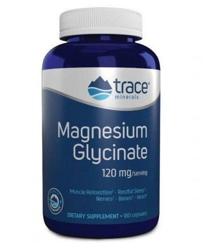 Trace Minerals - Magnesium Glycinate - 180 kapsułek Trace Minerals - Magnesium Glycinate - 180 kapsułek