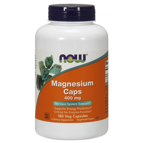 NOW Foods - Magnesium - 180 kapsułek