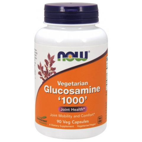 NOW Foods - Glucosamine 1000 Vegetarian - 90 kapsułek