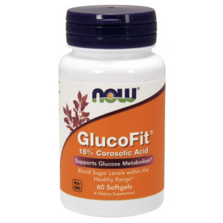 NOW Foods - GlucoFit - 60 kapsułek miękkich