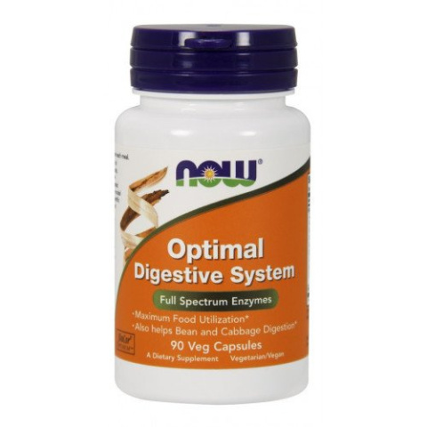 NOW Foods - Optimal Digestive System - 90 kapsułek wegańskich