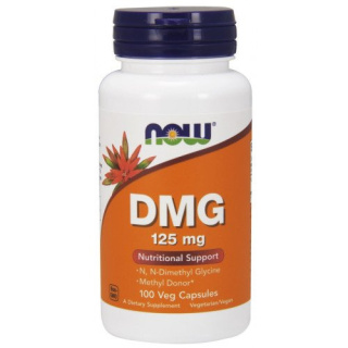 NOW Foods - DMG (Dimethylglycine) - 125mg - 100 kapsułek