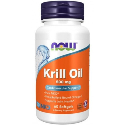 NOW Foods - Krill Oil - 500mg - 60 softgels
