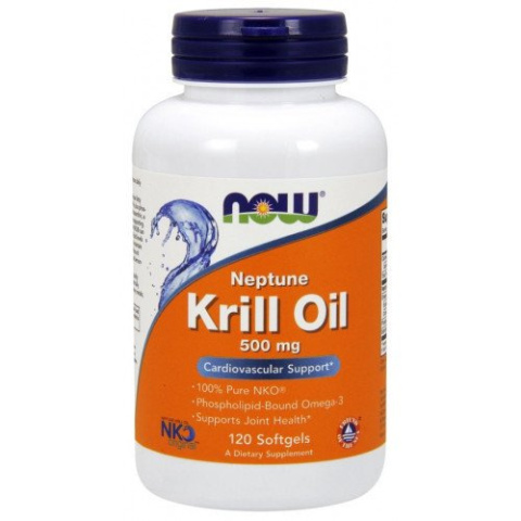 NOW Foods - Krill Oil - 500mg - 120 softgels