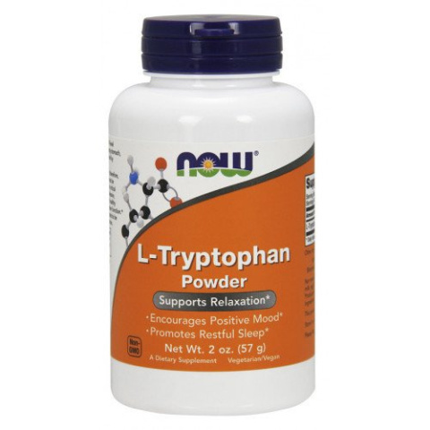 NOW Foods - L-Tryptophan Powder - 57 grams