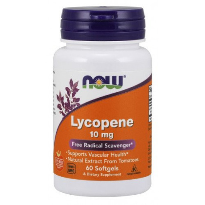 NOW Foods - Lycopene - 10mg - 60 softgels