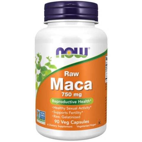 NOW Foods - Maca 6:1 Concentrate - 750mg RAW - 90 vcaps