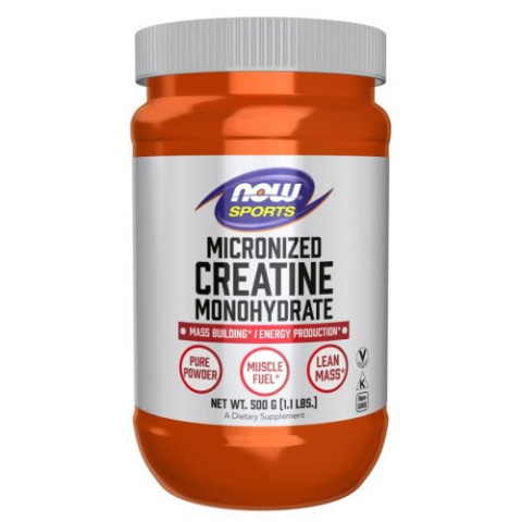 NOW Foods - Micronized Creatine Monohydrate - 500 grams
