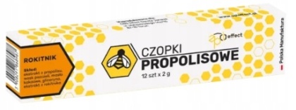API Effect - Czopki Propolisowe ROKITNIK 12 szt