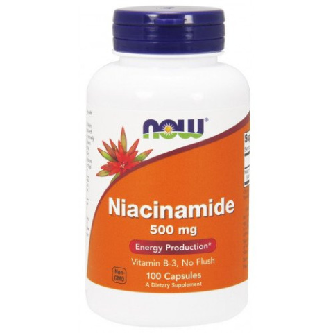NOW Foods - Niacinamide - 500mg - 100 caps