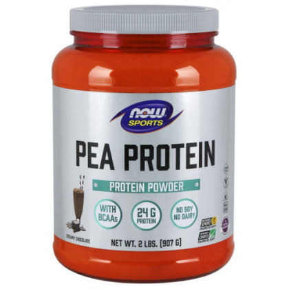 NOW Foods - Pea Protein - Dutch Chocolate - 907 grams