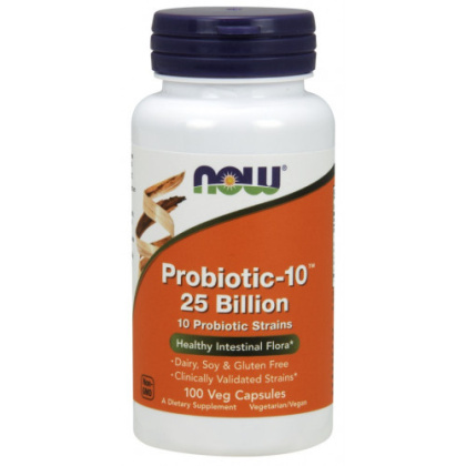 NOW Foods - Probiotic-10 - 25 Billion - 100 vcaps