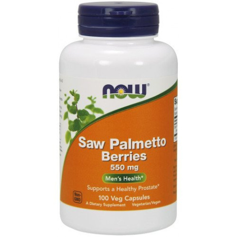 NOW Foods - Saw Palmetto Berries - 550mg - 100 vcaps NOW Foods - Saw Palmetto Berries - 550mg - 100 vcaps