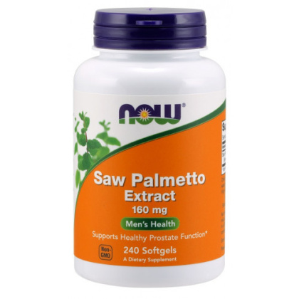 NOW Foods - Saw Palmetto Extract - 160mg - 240 softgels