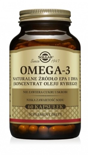 Solgar - Omega-3 Koncentrat oleju rybiego 60 kaps